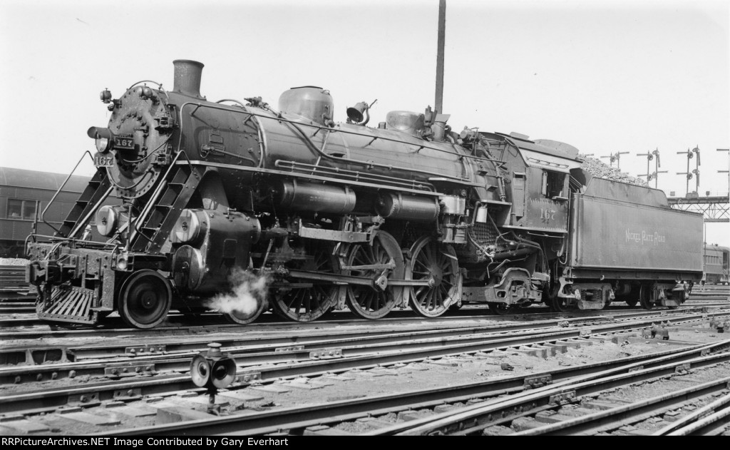 NKP 4-6-2 #167 - Nickel Plate Road